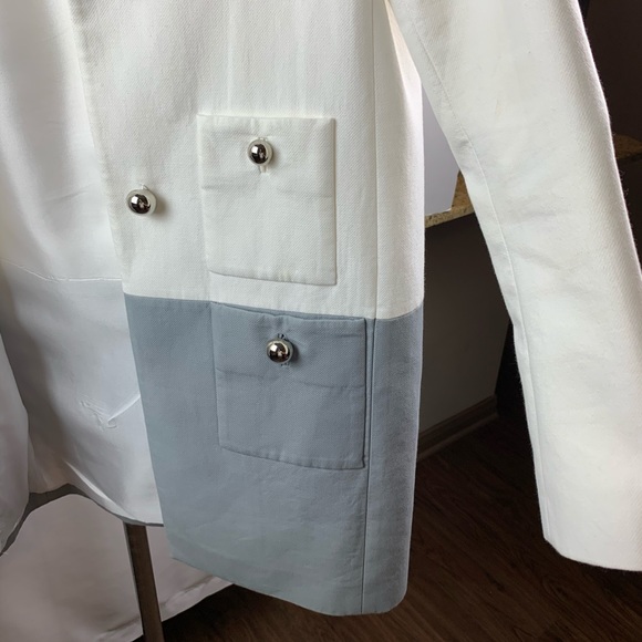 Kate Spade White & gray coat - Picture 4 of 9